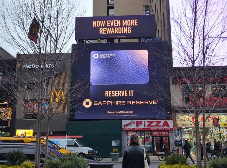 Chase Sapphire OOH