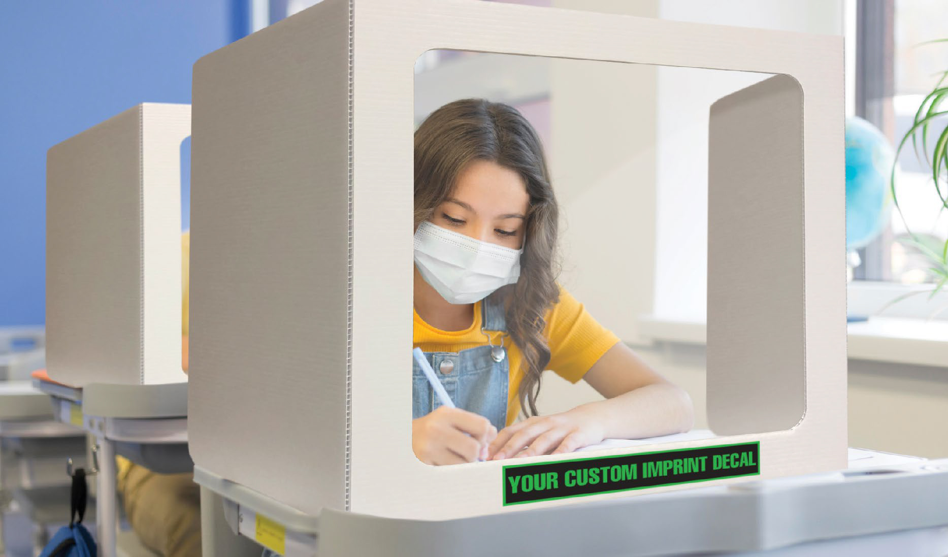 Clear View Desk Barriers